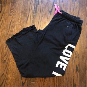 black pink boyfriend sweats